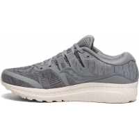 SAUCONY  RIDE ISO GRISE SHADE  Chaussures running pas cher