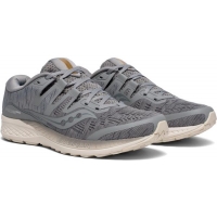 SAUCONY  RIDE ISO GRISE SHADE  Chaussures running pas cher