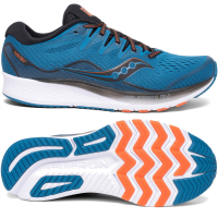 SAUCONY  RIDE ISO 2 BLEUE Chaussures running pas cher