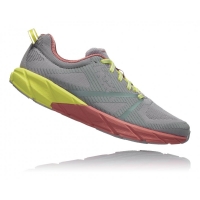 HOKA ONE ONE TRACER 2 GRISE ET ORANGE  Chaussures de running pas cher