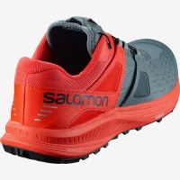 SALOMON ULTRA PRO HAWAI  GRISE ET ORANGE  Chaussures trail salomon pas cher