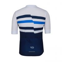 WEAR DESIGN MAILLOT CHALLENGER BLEU ET BLANC Maillot vélo pas cher