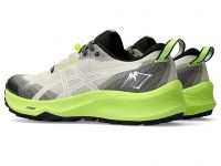 ASICS GEL TRABUCO 12 OATMEAL ET WHITE Chaussures de trail pas cher