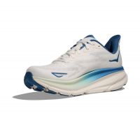 HOKA CLIFTON 9 FROST ET GOLD  Chaussures de running pas cher